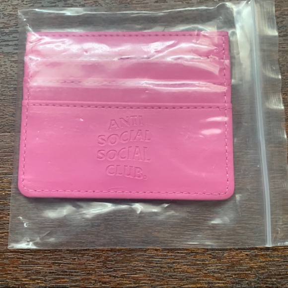 🔥3X HOST PICK🔥 NWT Anti Social Social Club Rich card case - Picture 3 of 4